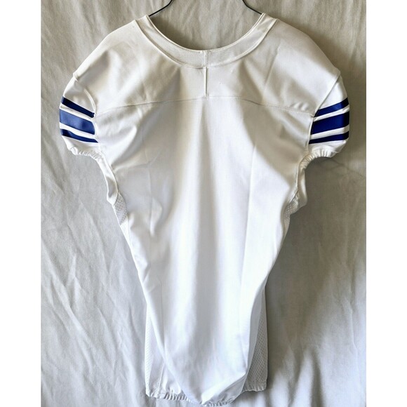 Nike Football Performance Jersey Mesh Vented White Royal CI3767-108 Size Medium - Picture 8 of 9